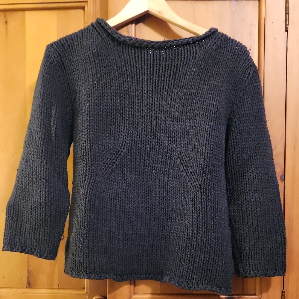 Rosanna Black Crew Neck Sweater